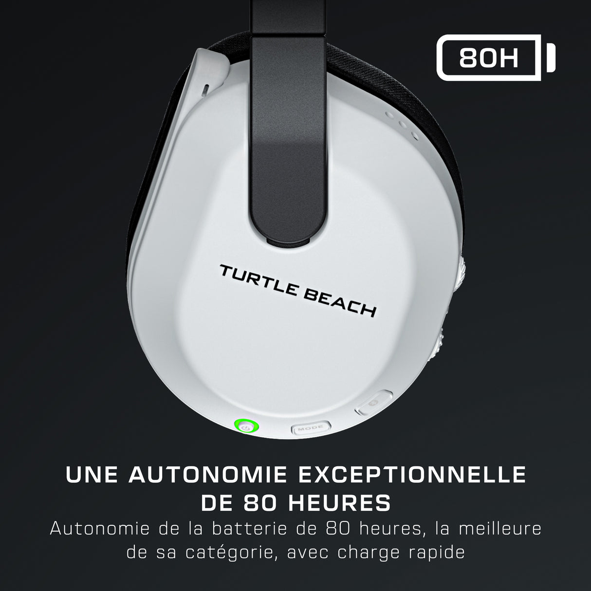 Casque de gaming multi-plateforme sans fil - TURTLE BEACH - Stealth™ 600 XB (Gen 3) - Blanc