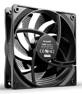 Lot de 3 Ventilateurs de boitier be quiet! Pure Wings 3 Haute Vitesse PWM - 12cm (Noir)