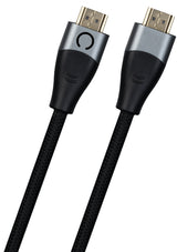 Câble HDMI 2.1 - KONIX - Nintendo Switch 2  - Compatibilité 4K et 8K - Nylon tressé - Longueur 1,8 m - Noir