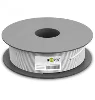 Bobine de céble réseau RJ45 Goobay Catégorie 6 SSTP (S/FTP) Monobrin 100m (Gris)