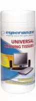 Boite de 100 lingettes nettoyantes Esperanza