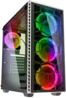 Boitier Grand-Tour ATX Kolink Observatory RGB avec panneaux vitrés (Blanc)
