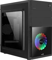 Boitier Mini Tour Micro ATX AeroCool CS-105 Cosmo-C RGB avec panneaux vitrs (Noir)