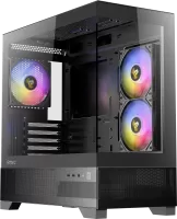 Boitier Mini Tour Micro-ATX Antec CX500M aRGB avec panneaux vitrés (Noir)