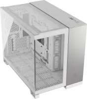Boitier Mini Tour Micro ATX Corsair 2500X avec panneaux vitrés (Blanc/Argent)