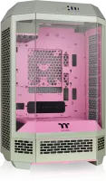 Boitier Mini Tour Micro ATX Thermaltake The Tower 300 avec panneaux vitrés (Vert/Rose)