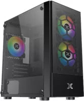 Boitier Mini Tour Micro ATX Xigmatek Oreo RGB avec panneau vitré (Noir)