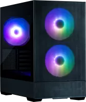 Boitier Mini Tour Micro ATX Zalman P30 Air RGB avec panneaux vitrs (Noir)