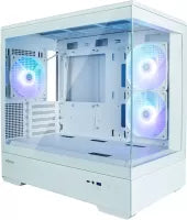 Boitier Mini Tour Micro ATX Zalman P30 RGB avec panneaux vitrs (Blanc)