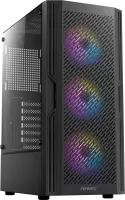 Boitier Moyen Tour ATX Antec AX20 RGB avec panneau vitré (Noir)