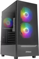 Boitier Moyen Tour ATX Antec NX410 RGB avec panneau vitré (Noir)