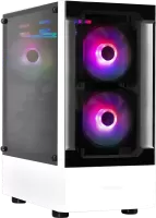 Boitier Moyen Tour ATX Gamdias Talos E3 RGB avec panneau vitré (Blanc)