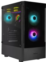 Boitier Moyen Tour ATX Gamdias Talos E3 RGB avec panneau vitré (Noir)