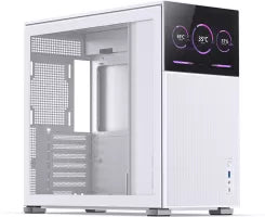 Boitier Moyen Tour ATX Jonsbo D41 Mesh Screen avec panneau vitré (Blanc)