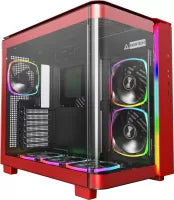 Boitier Moyen Tour ATX Montech King 95 Pro RGB avec panneaux vitrés (Rouge)