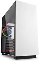 Boitier Moyen Tour ATX Sharkoon Pure Steel RGB avec panneau vitré (Blanc)