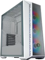 Boitier Moyen Tour E-ATX Cooler Master MasterBox MB520 Mesh RGB avec panneau vitr (Blanc)