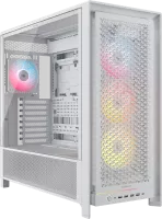 Boitier Moyen Tour E-ATX Corsair Frame 5000D RS RGB avec panneau vitré (Blanc)