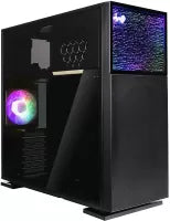 Boitier Moyen Tour E-ATX InWin N515 RGB avec panneau vitré (Noir)