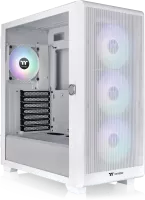 Boitier Moyen Tour E-ATX Thermaltake S250 TG RGB avec panneau vitré (Blanc)