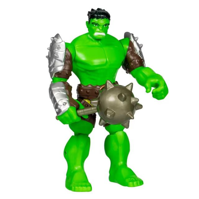 MixMashers Hulk Deluxe, figurine 12 cm personnalisable a mélanger et combiner avec accessoires, Marvel, des 4 ans