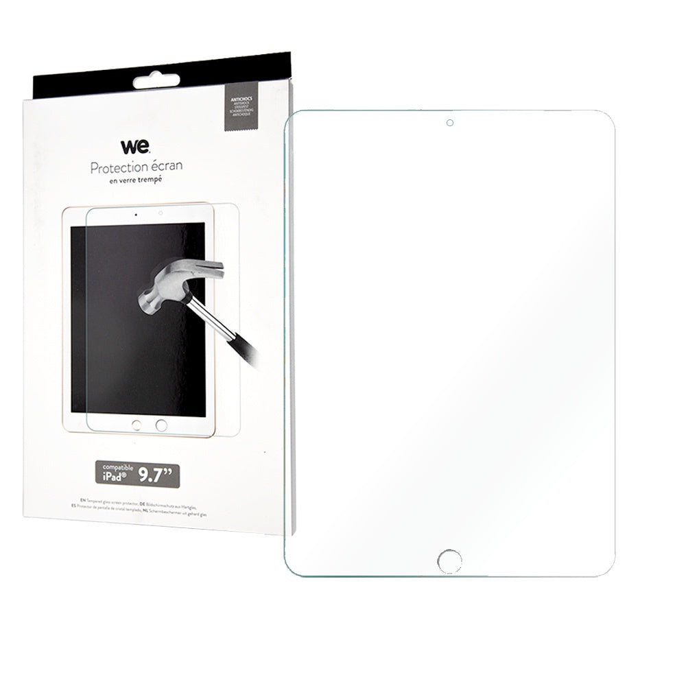 Protection d'écran iPad 9.7'' (2016 2017, 2018) Conception en verre trempé anti-