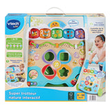 VTECH SUPER TROTTEUR NATURE INTERACTIF (JOUET AVEC PARTIE BOIS CERTIFIE FSC)