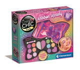 CLEMENTONI - Trousse Noeud-Papillon - Palette de maquillage pour enfant - Fards paupieres, brillants levres, éponge, pinceaux - 6 ans