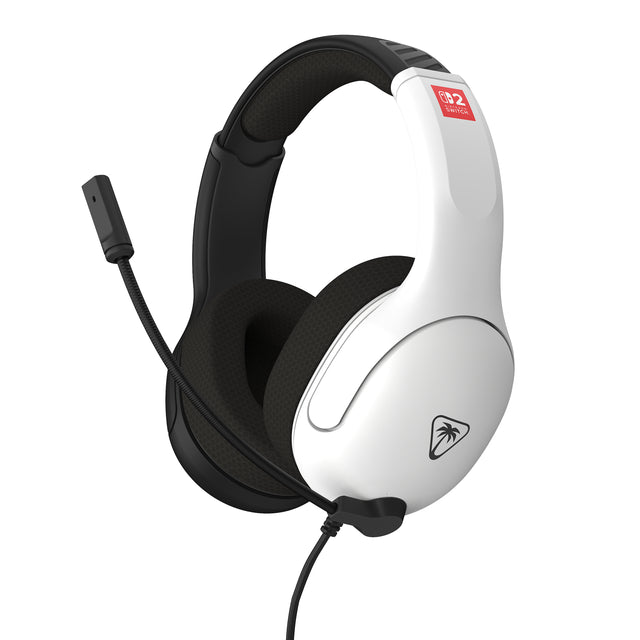 Casque gaming filaire - TURTLE BEACH - TBS-8003-05 - Airlite Fit - Sous licence officielle Nintendo pour Switch™ 2 - Noir & Blanc