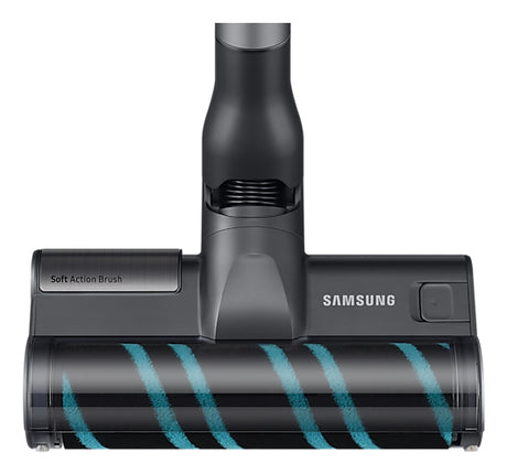 SAMSUNG Jet 75E Complete VS20B75CR5 - Aspirateur Balai sans Fil - Puissance 200 AW - Autonomie 60 min - Station murale - 3 brosses