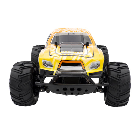 Voiture télécommandée 4X4 MONSTER WARRIOR - SILVERLIT - 4SPEED - Noir et jaune