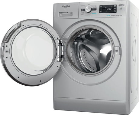 Lave-linge hublot WHIRLPOOL FFBP10489SBSVFR - 10 kg - Induction - L60cm - 1400 trs/min - Classe A-20% - Silver