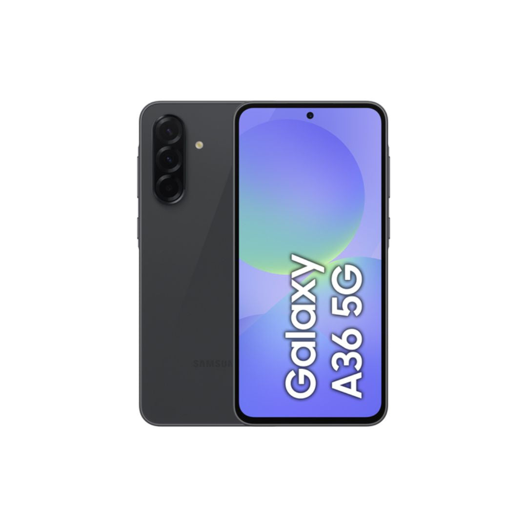 Smartphone Galaxy A36 Noir 5G 6Go 128Go Android 15 Batt 5000mAh CR 45W Ecran 6.7