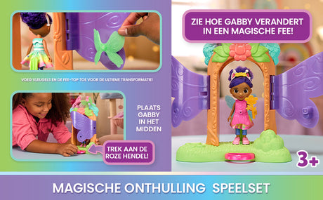 Playset transformation poupée - Fairylandia - des 3 ans - Gabby et la Maison Magique