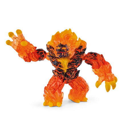 Démon de Lave, Figurine mythique avec bras et mâchoire mobiles, Jouet durable Schleich 70145 Eldrador