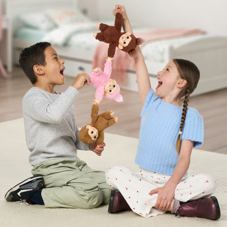 Peluche - LITTLE LIVE PETS - Mon bébé singe mini - Marron - Des 4 ans