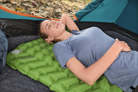 Couchage Rectangulaire - BESTWAY - 69616 - 1.98m x 71cm x 6.5cm - Vert