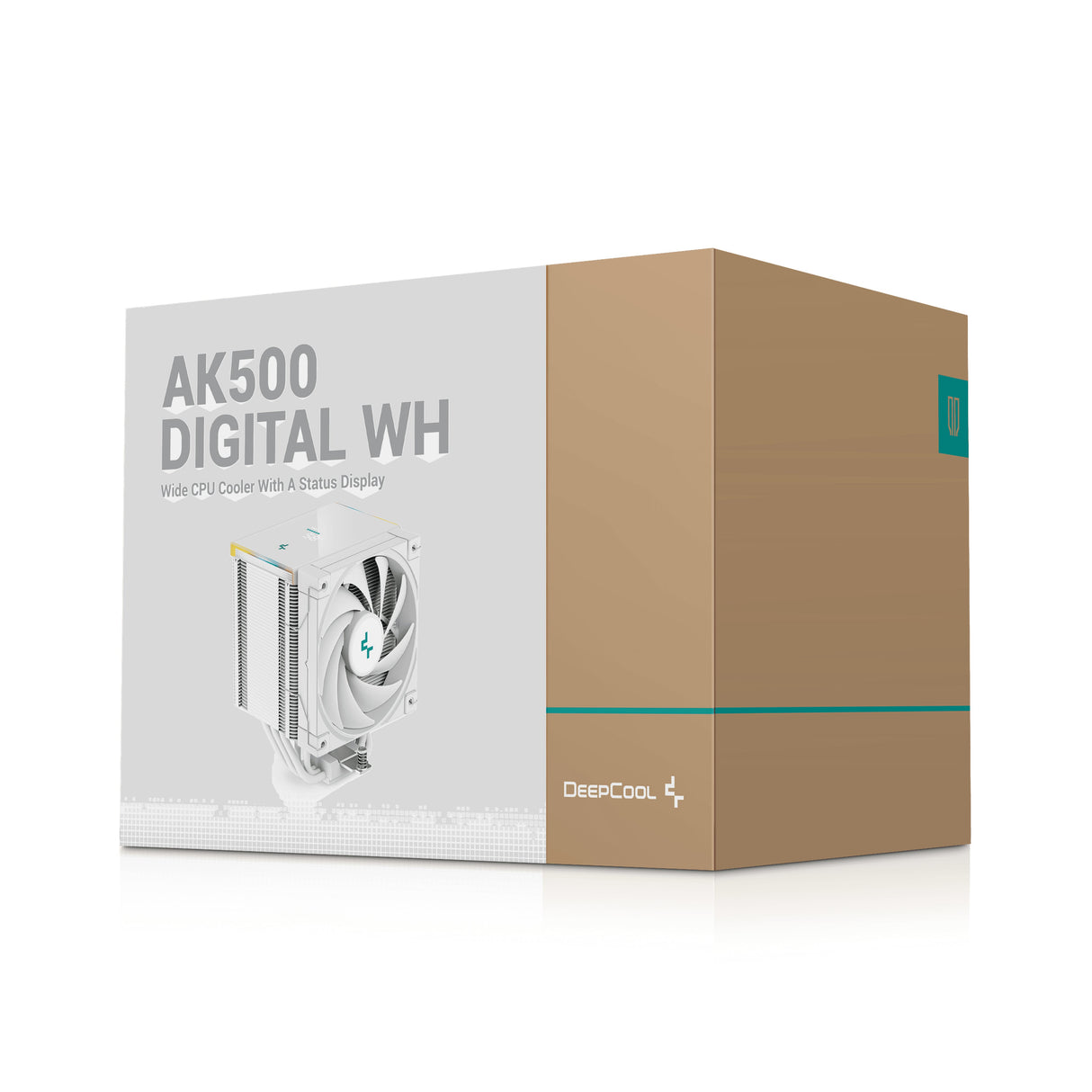 Ventilateur pour processeur DeepCool AK500 Digital RGB (Blanc)