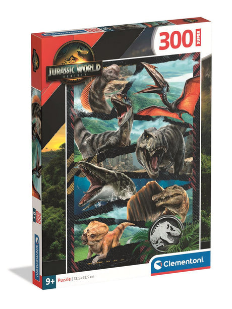 CLEMENTONI - 300 pieces Super - Jurassic World, Renaissance