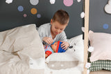 Poupon - BABY BORN - Jonas - 10 fonctions réalistes - 10 accessoires - Bleu et Rouge - 43cm - Des 3 ans