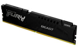 Barrette mémoire 32Go DIMM DDR5 Kingston Fury Beast  5200MHz (Noir)
