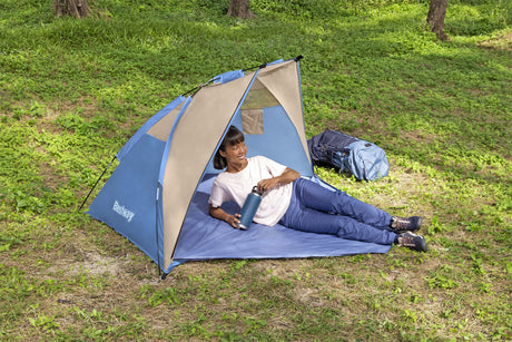 Tente de plage - BESTWAY - 68001 - Ramble X2 - 2 personnes - Installation rapide - Tissu polyester