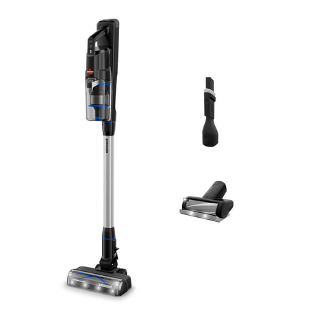 BISSELL Powerclean - Aspirateur Balai sans fil - 200 W - 40 min - 0,4 L - Blanc / Argenté