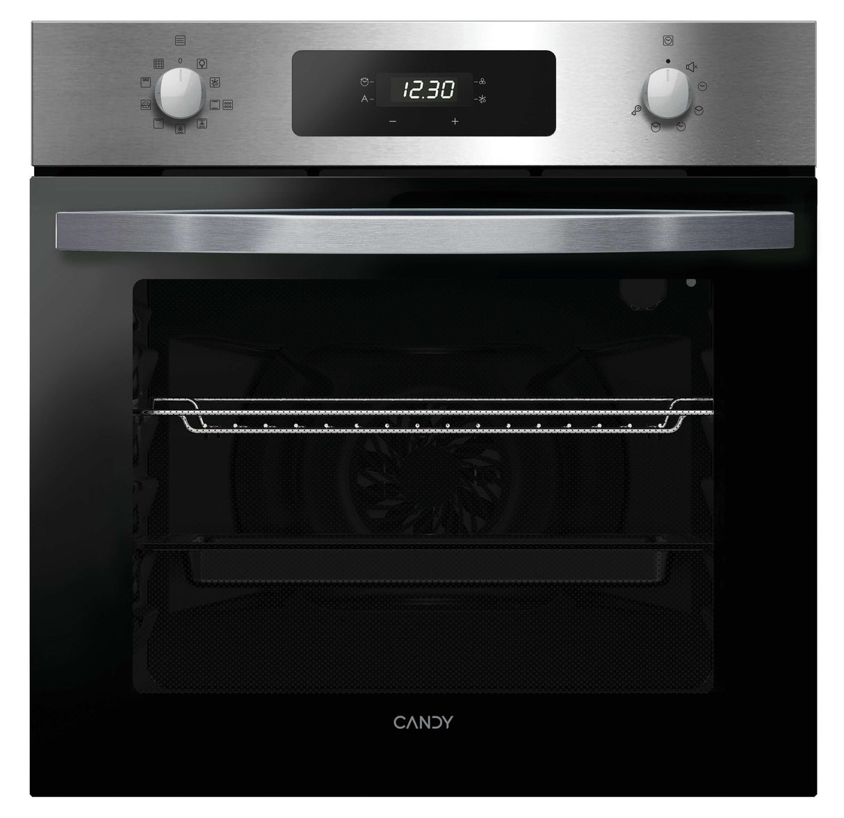 Four encastrable Pyrolyse - Chaleur tournante CANDY FICD X676 - 65L - Inox et noir - Classe A