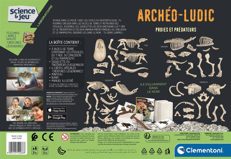 Clementoni - Science & Jeu - Archéo Ludic - Proies et Prédateurs