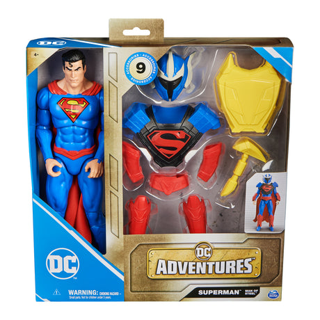 Spin Master PACK FIGURINE 30 CM SUPERMAN + ACCESSOIRES DC Adventures