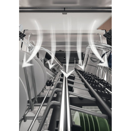 Lave-vaisselle tout encastrable HOTPOINT H7IHP40L - 15 couverts - 40 dB - Classe C - Maxi Space - tiroir a couverts
