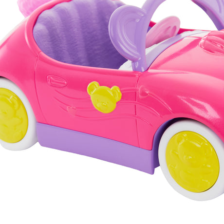 Poupée - HXN05 - Chelsea multicolore - Cabriolet ours en peluche - Lot 3 pieces