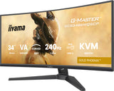 Ecran incurvé 34" Iiyama G-Master Gold Phoenix GCB3486WQSCP-B1 UWQHD 240Hz (Noir)