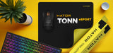 Tapis de Souris Hator Tonn Evo eSport - Taille L (Noir)